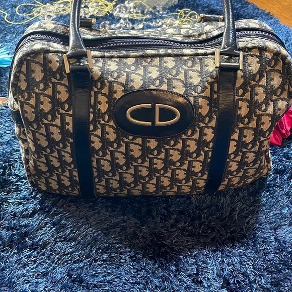 RARE!!! Vintage Dior Large Handbag - Picture 1 of 12